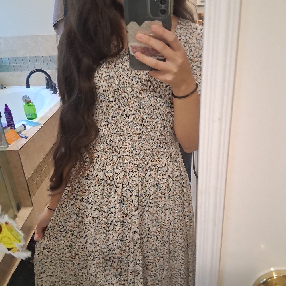 Floral Print Dress